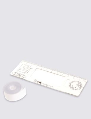 Positioning Ruler & Iron on Tape